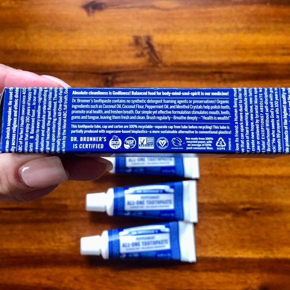 Dr. Bronner’s Toothpaste, Four (4) Pack - Picture 9 of 14